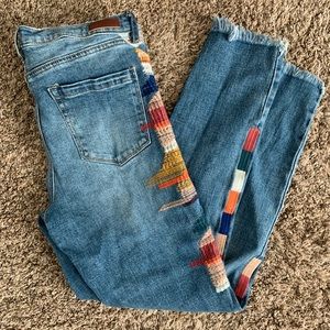 Blank NYC Embroidered Jeans